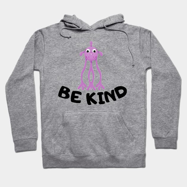 Be kind, Hoodie by Zinoo